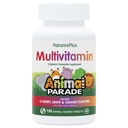 NaturesPlus Animal Parade Children's Chewable Multivitamin - 180 동물 모양 정제 - 자연 구색 풍미 - 채식주의, 글루텐 무료 - 90 서빙