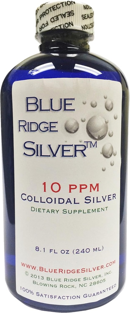 10 ppm 8개 oz Colloidal는 자연적인 면역성 지원 건강 보충교재