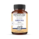 Arjuna 정제 by mi Nature -90 Tablets, 1000mg | 45 Day Supply | 100 % 천연 아르주나 정제 | Arjun bark | 사라카 인디카 | 인도