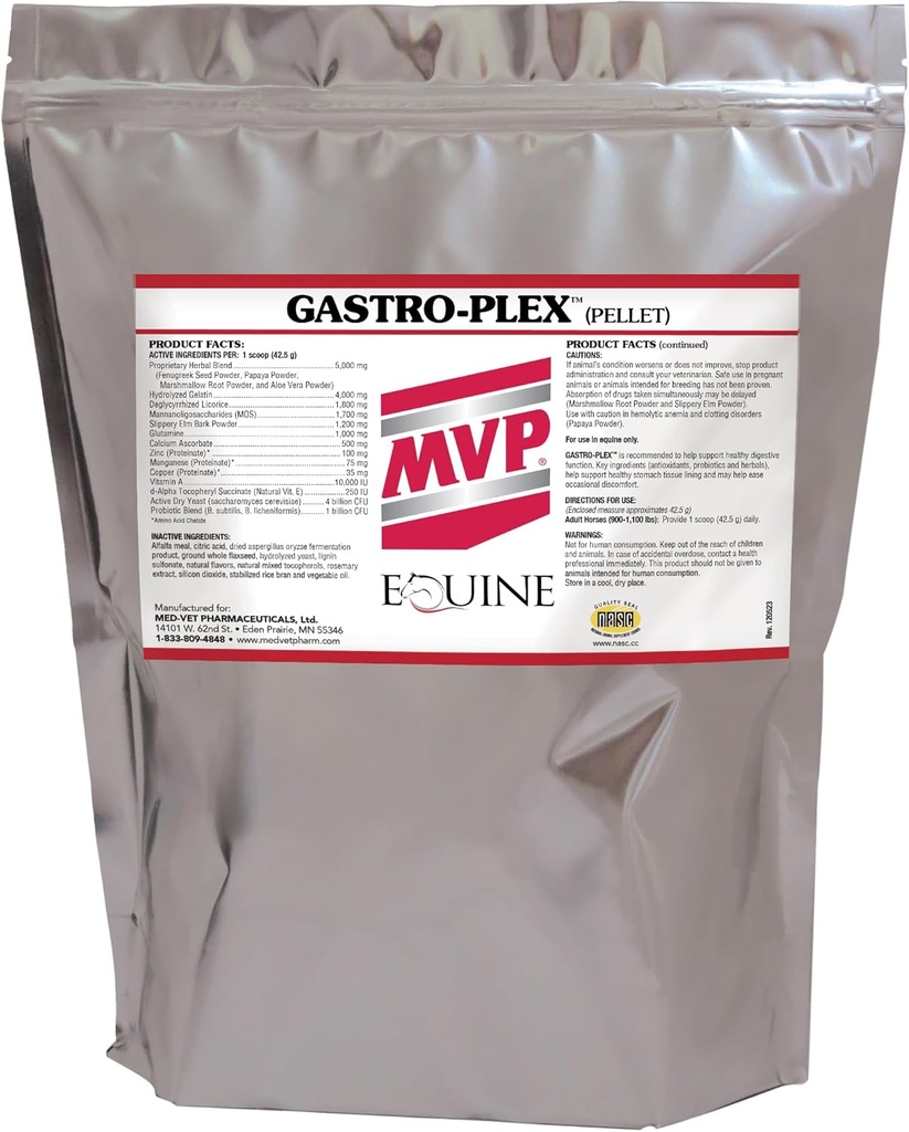 Gastro-Plex (12 lb)는 말에 있는 Gut 건강 그리고 힌두교 소화를 지원합니다