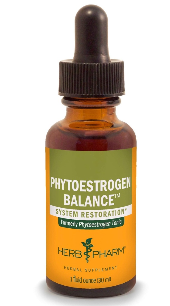허브 Pharm Phytoestrogen 균형 여성 재생산 시스템 지원을위한 액체 초본 공식 - 1 Ounce