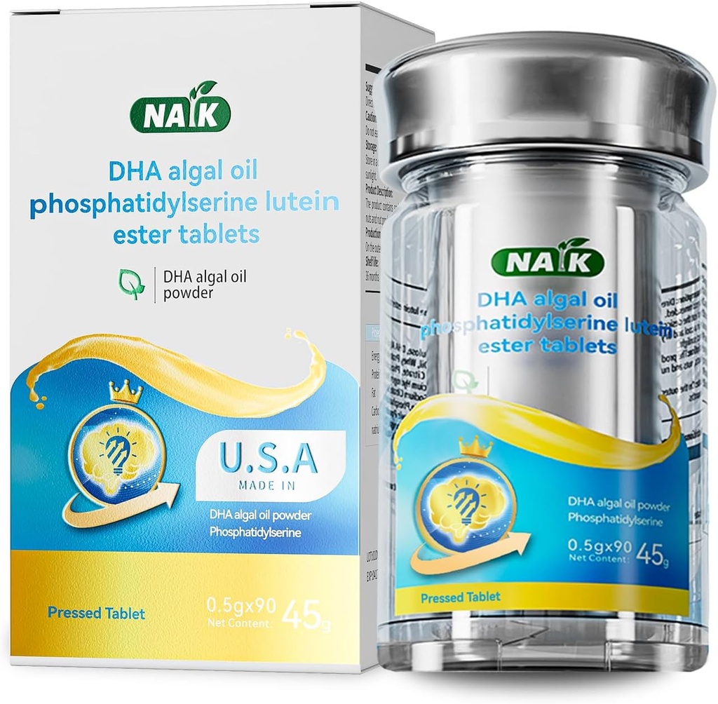 NAIK 미국 DHA 알갈 기름 nervonic 산 phosphatidylserine는 뇌를 개량합니다 기억 Omega-3 뇌 금 학생 대 성숙한 고등학교 학생 아이 학문 시험
