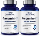 1MD 영양 CurcuminMD Plus - Boswellia Serrata가있는 Turmeric Curcumin - 285x 더 흡수성 | 관절 뻣뻣함, 근육 회복 및 계류 지원 | 120 캡슐 (2 팩)