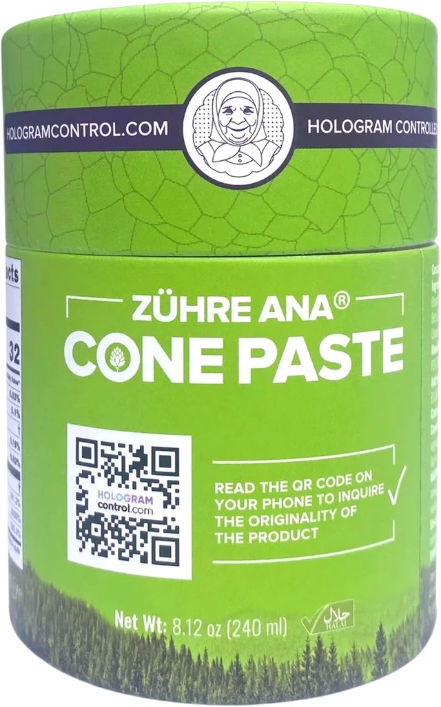 Pine Cone Paste - Alpha Pineen은 호흡 완화, 기침 증상, 면역 지원 및 향상된 에너지 (8 oz) 8.0 Fl Oz의 부족으로 도움이됩니다.