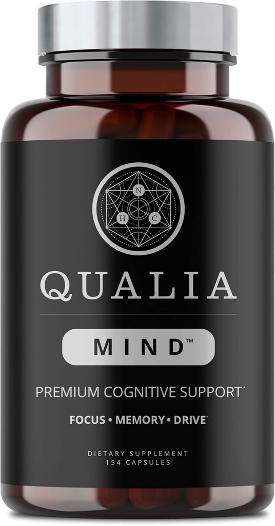 NEUROHACKER COLLECTIVE Qualia Mind Nootropics 154 ct | 기억, 초점, 정신 에너지를위한 최고의 두뇌 보충