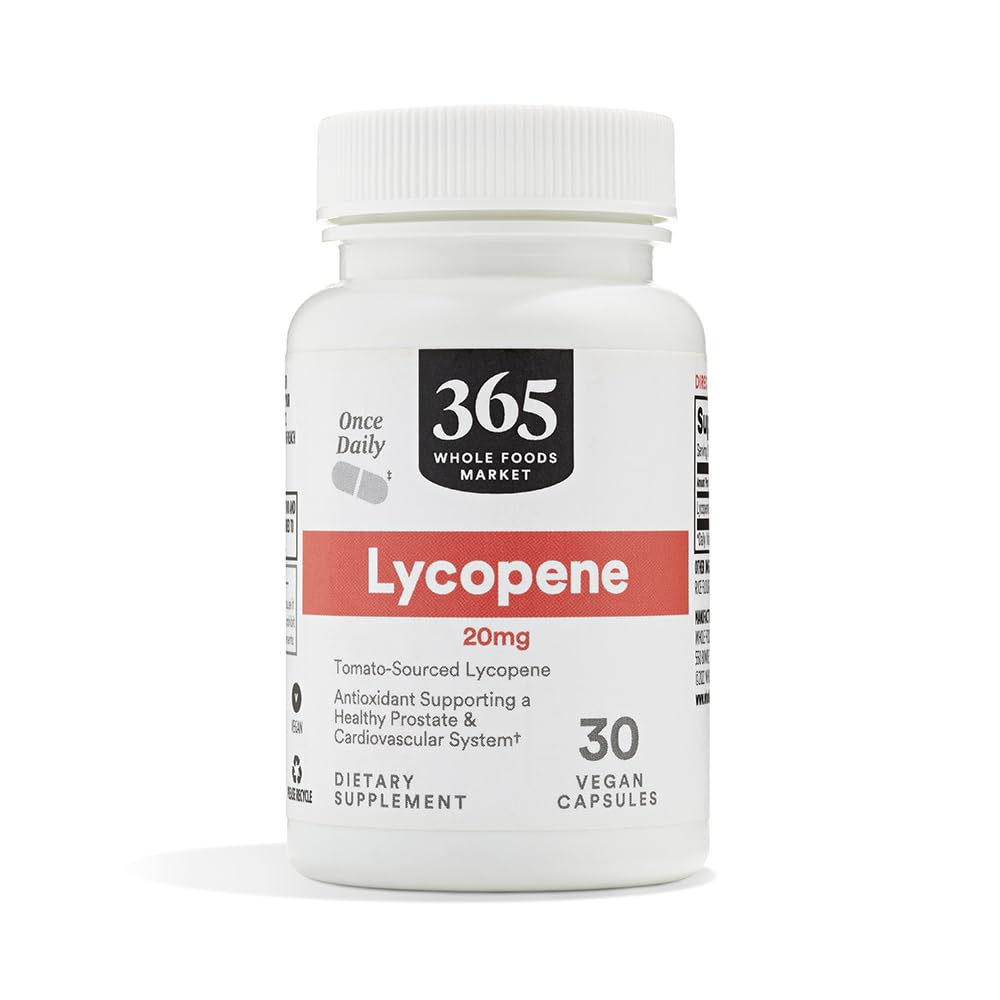 전체적인 음식 시장, Lycopene에 의하여 365 20 mg, 30 조사