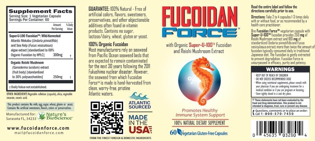 FUCOIDAN FORCE® - 24 병 팩