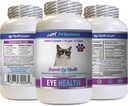 고양이 눈 비타민 - 고양이 눈 건강 단지 - 눈 시력을위한 고급 공식 - Immune Boost - 고양이 astaxanthin - 1 병 (60 정제)