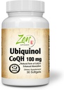 Zen 보충 교재 Ubiquinol Coq H 100mg - 30-Softgel