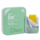 DISO - 비타민 B12 - 피로, 오렌지 민트 맛, Vegan, 설탕 무료, 최대 흡수, 글루텐 무료, 개별적으로 포장, 30 Dissolvable 스트립을위한 빠른 용해 구두 스트립