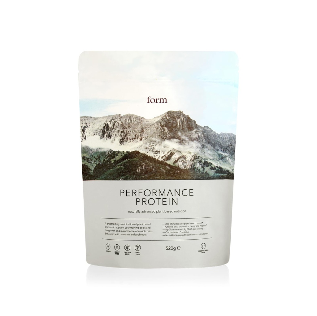 Form Performance Protein - Vegan Protein Powder - BCAA 및 Digestive Enzymes와 함께 서빙 당 식물 기반 단백질 30g. 완벽한 포스트 운동. 그냥 물에 대 한 맛! (Chocolate Hazelnut)