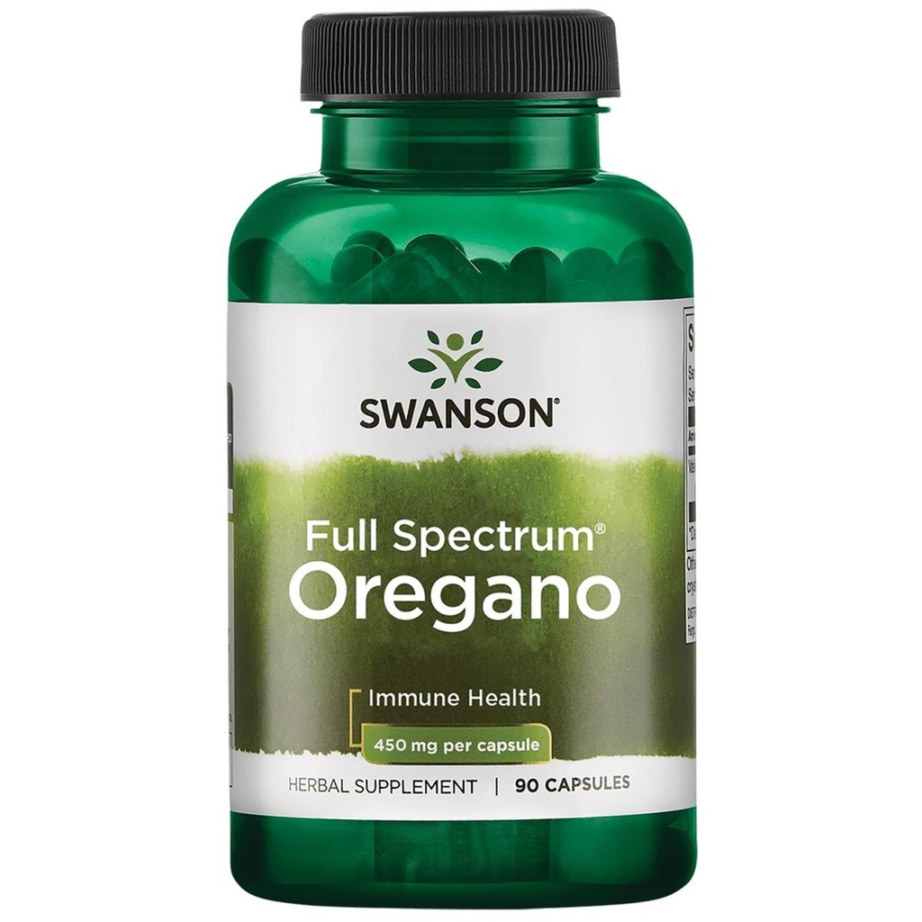 Swanson Oregano 450 밀리그램 90 캡슐