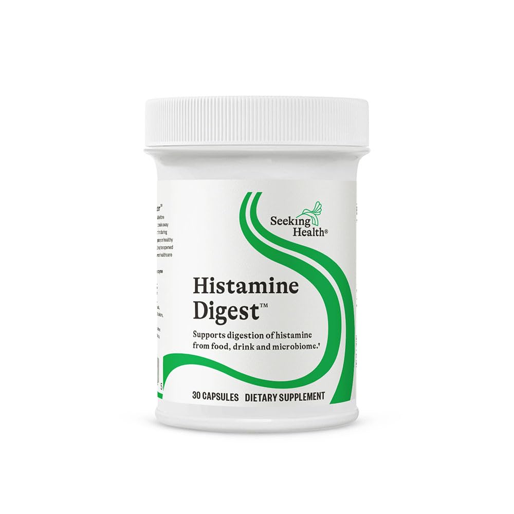 건강 DAO Enzyme - 전적으로 Histamine Digest, DAO Enzyme Histamine Food Intolerance의 보충, 소화 건강 지원, Upset Stomach (30 캡슐) *