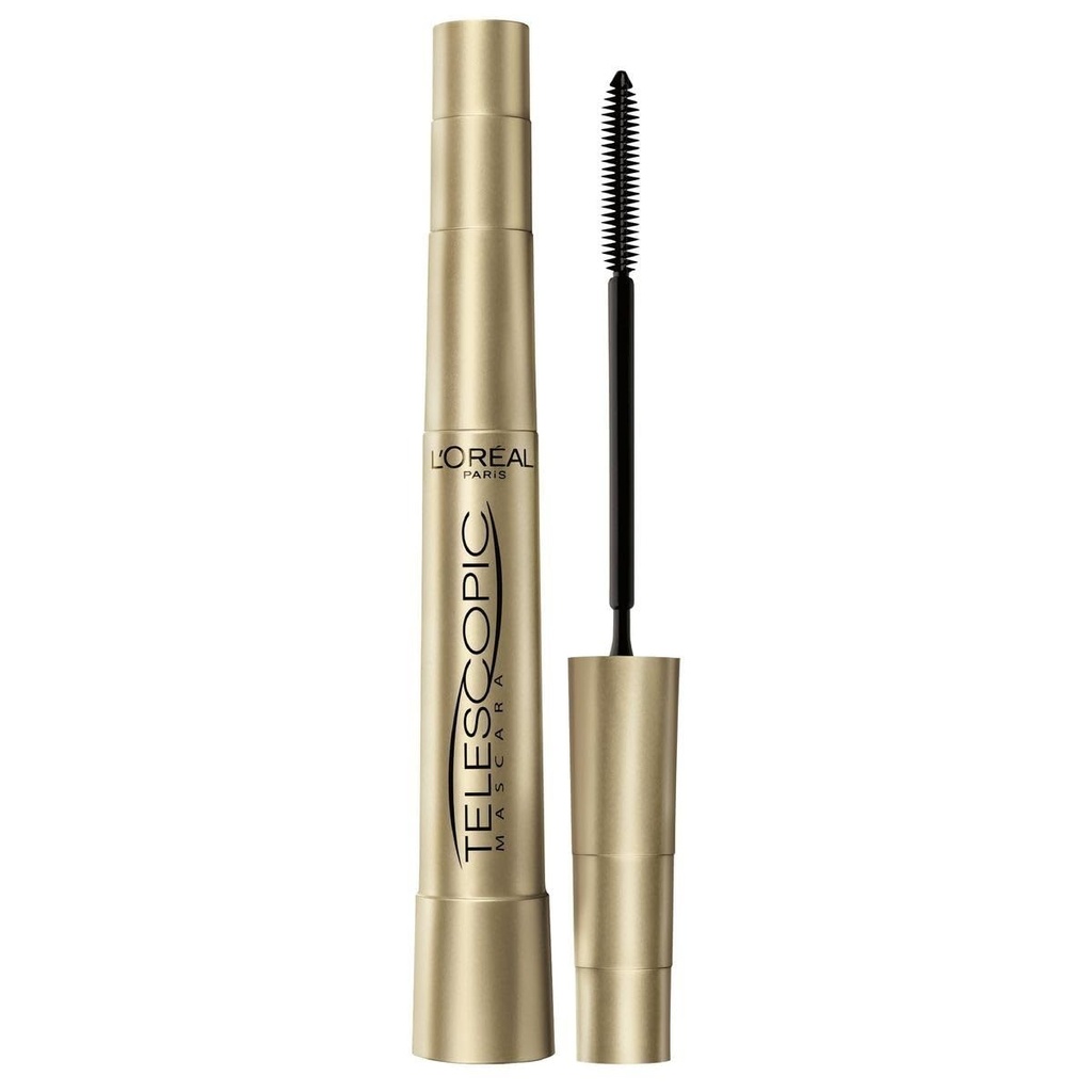 2 x L'Oreal 파리 망원경 높은 정밀도 가동 가능한 8ml Mascara - 검정