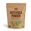 MB 초본 Gotu Kola 분말 8개 oz (0.5 lb/227 그램) | Centella asiatica