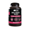 PURE ORIGINAL INGREDIENTS 빨간 효모 쌀 (365 캡슐) 마그네슘 또는 쌀 필러 없음, 항상 순수, 실험실 검증