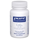 Pure Encapsulations CoQ10 60 mg | 에너지, 산화제, 뇌 및 세포질 건강, Cognition 및 심혈관 지원을위한 Coenzyme Q10 보충교재 * 120 캡슐