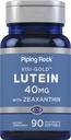 Zeaxanthin 40mg의 핑 락 루테인 | 90 Softgels | Marigold Extract의 눈 건강 보충 | Non-GMO, 글루텐 프리