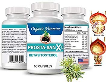 전립선 건강 prosta san xl betasitosterol 톱 Palmetto 전립선 건강, Bladder Discomfort & Urinary Tract 건강을 위한 전립선 보충교재, Fewer 목욕탕 방문