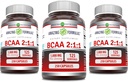 놀라운 수식 BCAA 2 : 1 : 1 1000 Mg 서빙 | 캡슐 | 분기된 사슬 아미노산 보충 | 비 GMO | 글루텐 프리 | 미국에서 만든 (3 팩, 250 카운트)