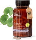식물 치료 3-in-1 Biotin 캡슐 비타민 E & Gotu Kola 제조 미국 4 개월 공급 지원 레이디언트 피부, 머리 성장 및 강한 손톱 여자 120 채식 캡슐에 대 한 보충