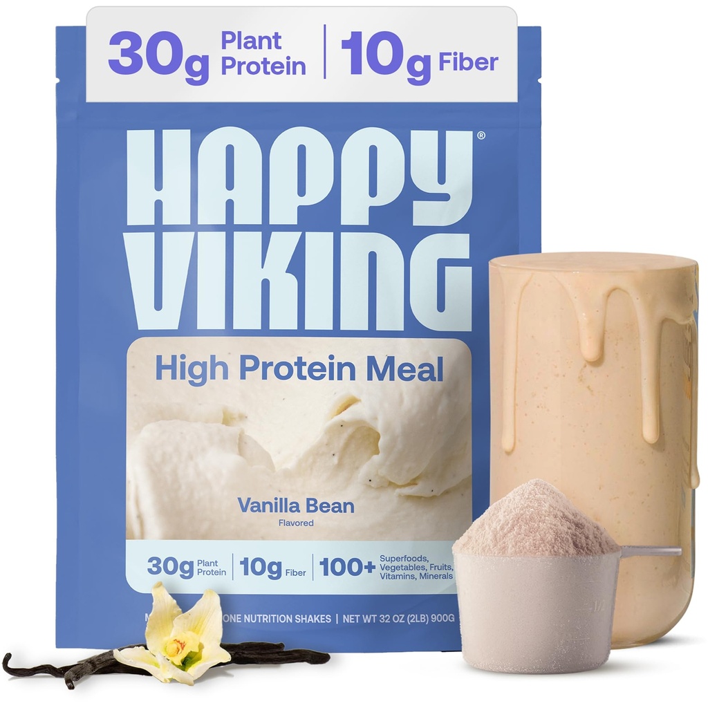 금성 윌리엄스, 20G 단백질, 저탄소, Keto, Vegan, Gluten-Free, Non-GMO, Superfood, Complete Meal Replacement, 1 Canister (24 oz.)
