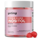 Myo-Inositol & D-Chiro Inositol Gummies, 비타민 B6 B12 & 여성, 채식, 설탕 무료, 딸기 맛, 60 개