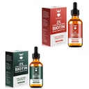 Biotin Beard Growth Oil for Men, Natural Mens Beard Oil with Argan Oil, Jojoba Oil and Vitamin, Hydrates & thickens 페이셜 헤어