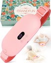 여성 휴대용 난방 패드에 대 한 Stocking Stuffers 기간 Cramps Cordless 전기 Menstrual 난방 패드 Cramp 안전 여행 아이디어 여자에 대 한 크리스마스 선물 그녀의 엄마 청소년 여자 어머니