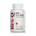 Res-Q LDL-XQ10 (이전 LDL-X) 빨간 효모 밥과 CoQ10 보충교재, 120의 캡슐