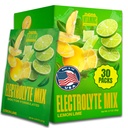 Dr. Price’s Electrolyte Mix | 슈즈프리 하이드로션 파우더 72+트레이드 미네랄 | 슈즈, 패스트-필립 일렉트로테 파우더 패킷 | 레몬-리임 (30 팩)