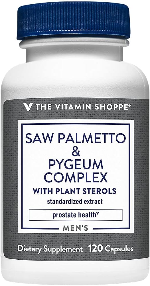 비타민 Shoppe는 Palmetto & Pygeum Complex (120 캡슐)를 보았습니다