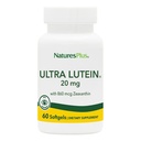 NaturesPlus Ultra Lutein 20 mg - 60 Softgels - 건강한 눈 기능을위한 영양 지원 - 60 서빙