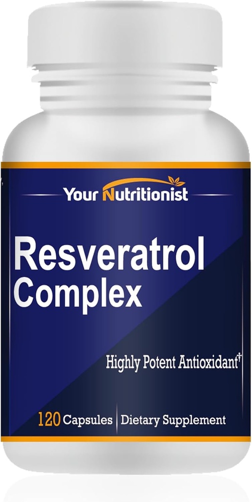 Resveratrol Complex 유력한 산화 방지제, 120의 캡슐, 60 일