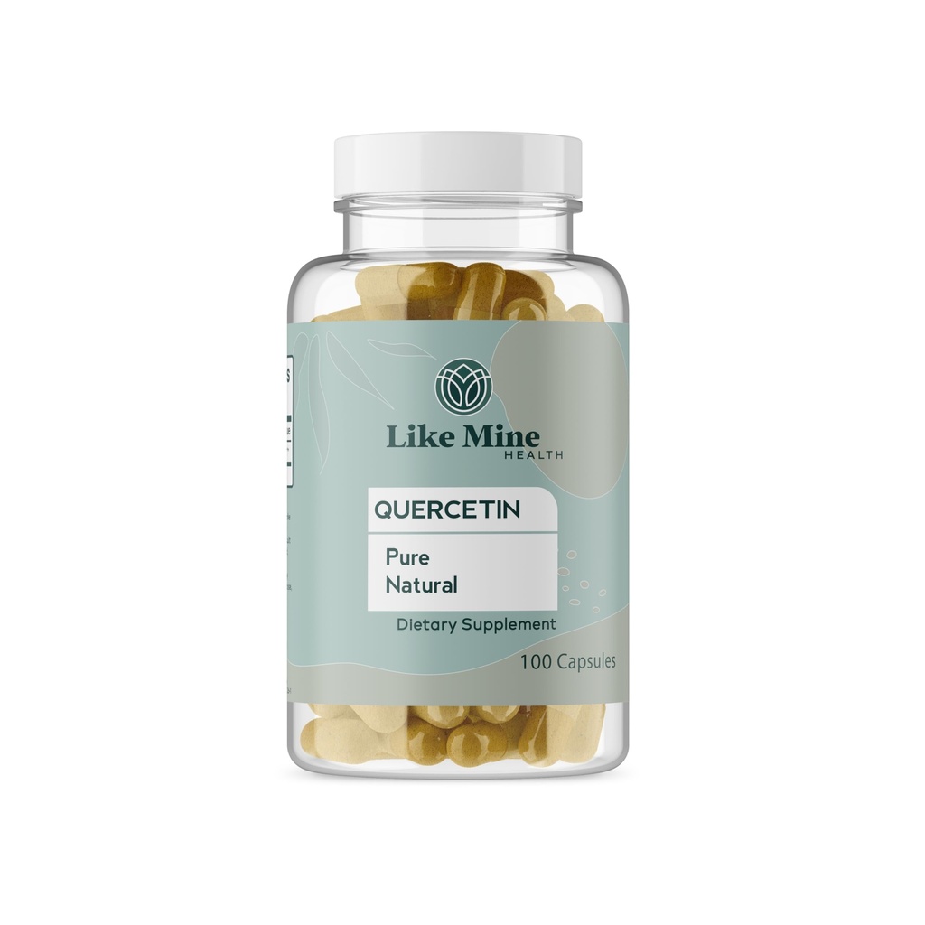 Mine Quercetin (100 캡슐) 처럼, 순수한 & 자연적인, 단 하나 성분, 여자를 위한 규정식 보충교재
