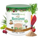 MacroLife Naturals MacroCoco Greens Chocolate Superfood Powder for Kids Raw Fruits Veggies Probiotics & Digestive Enzymes, Immunity Energy, Non-GMO, Vegan, Gluten, Dairy Free - 7oz (32 인분)