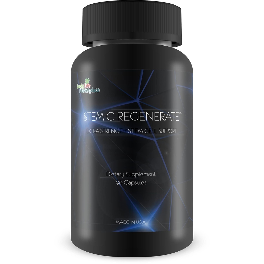 Stem C Regenerate - 천연 줄기 세포 지원 - 지원 부스트 천연 줄기 세포, Aid 감소 염증 및 산화 - Best Stem Cell Supplements Self Proclaimed