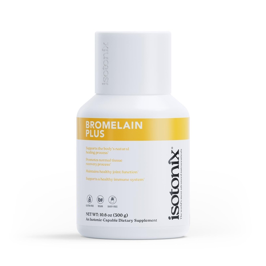 Isotonix Bromelain Plus - protease 효소, 화이트 윌로우 바크 & bromelain는 합동 건강을 승진시킵니다. 비 GMO, 글루텐 무료. 시장 미국 (30 인분)