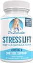 스트레스 리프트 | 최고의 Ashwagandha 보충 - 5 in 1 Organic stress Relief, Adrenal Support, Joy, Mood & Thyroid Support | Relax The Mind, Boost Mood, Relieve stress 120 Vegan 캡슐