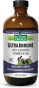 보컬 선택 - 매우 Immune, 아연과 비타민 C, 성인과 어린이를위한 검은 Elderberry Syrup, 면역 지원을위한 액체 비타민, 4 Oz