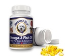 Benson의 고양이 & 작은 개를위한 최고의 오메가 3 물고기 오일 - 200 Softgels 500mg - 43% 살몬 오일보다 오메가 3 지방산 - 100 % 순수, 비 GMO, 천연 애완 동물 식품 개 물고기 오일 보충제