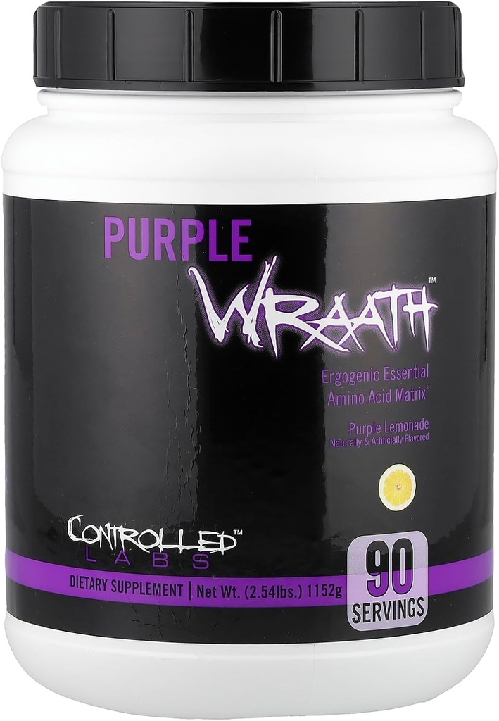 통제되는 실험실 자주색 Wraath, 자주색 Lemonade, 2.44 lb.