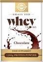 Solgar Whey To Go Protein Powder, Chocolate, 42 oz - Isolate 및 Concentrate - 부드러운 맛을위한 쉽게 혼합 - 글루텐 - 무료 - 20g Protein per Serving