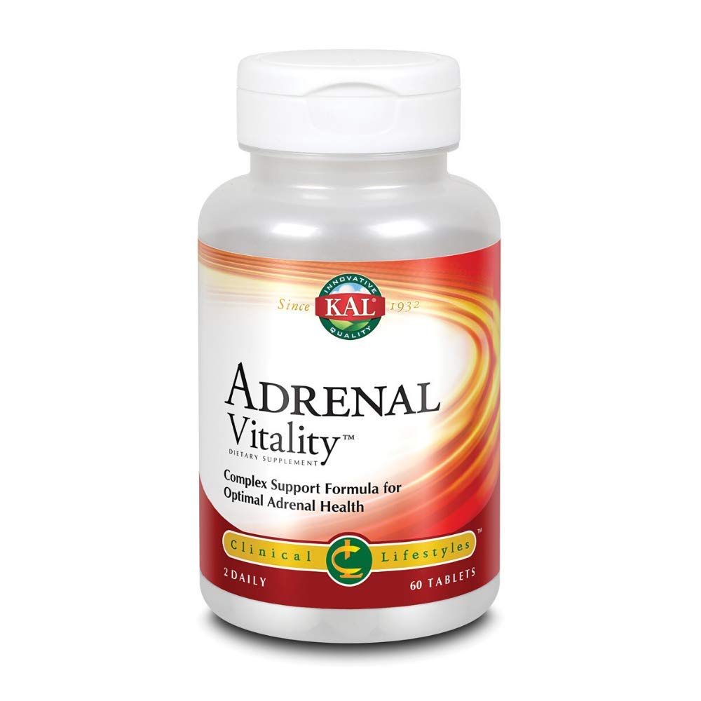 KAL Adrenal 활력 정제, 60 조사