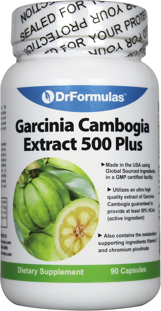 DrFormulas Garcinia Cambogia 추출물 500 플러스, 90 캡슐