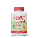 SmartyPants Kids Multivitamin Gummies와 섬유 보충교재: 비타민 D3, C, 비타민 B12, B6, A, 아연, Biotin, Inositol, 섬유 Gummies, 3개의 과일 풍미, 120 조사 (30 일 공급)