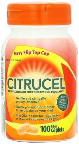 캡슐에 섬유 - Smartfiber Caplets를 가진 Citrucel Citrucel