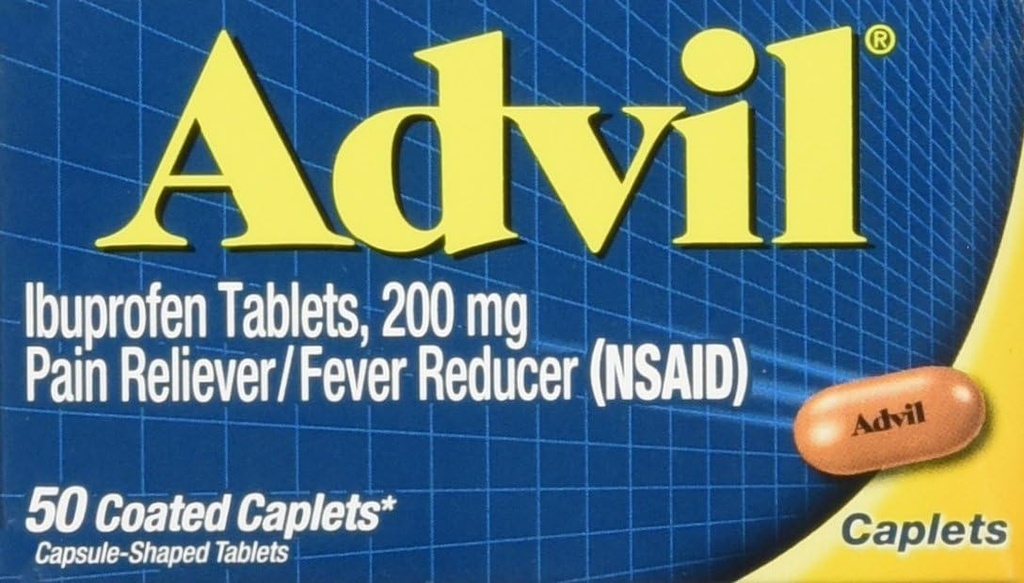 Advil 모자, 200mg, 50ct