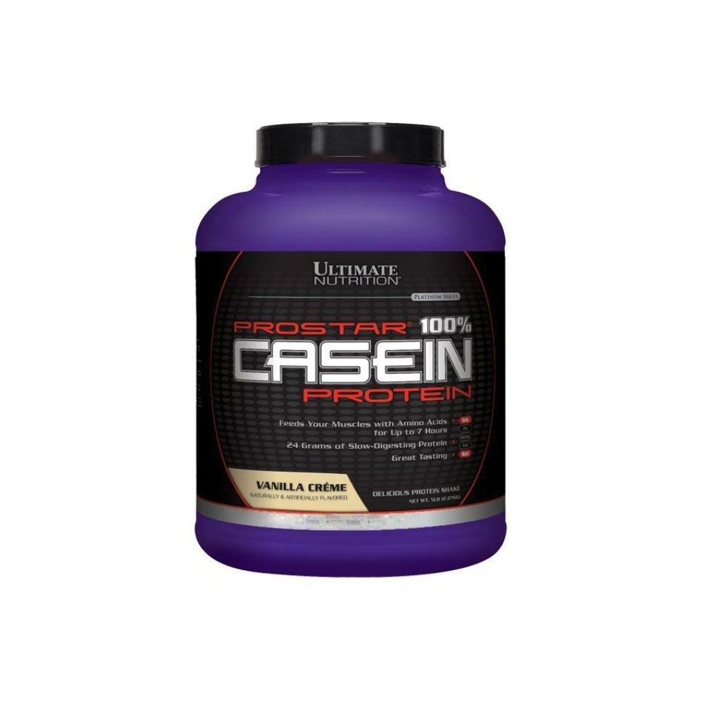 궁극적인 영양 Prostar Micellar Casein 단백질 분말 단백질의 24 그램, EAAS의 9.9 그램, 그리고 BCAAS-69 서빙의 4.6 그램, 바닐라 분말, 5 파운드