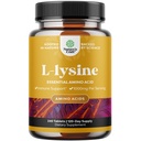 Natures Craft L Lysine 1000mg / 서빙 영양 보충제 - 눈 건강 립 케어 뼈 지원 면역 체계 근육 성장과 채식 콜라겐 240 정제를위한 L-lysine 필수 아미노산